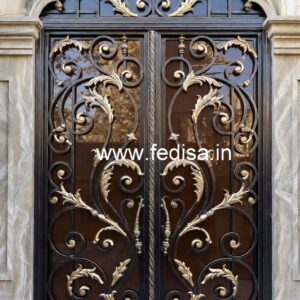 Decorative Villa Gate Grill Design for Elegant Exterior No-2467