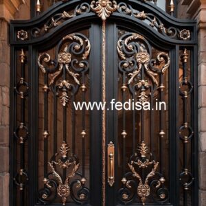 Modern Exterior Gate Grill Design for Villas No-2474