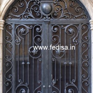 Fancy Metal Gate Grill Design for Modern Villas No-2483