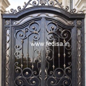 Contemporary Main Gate Grill Design with Luxury Style No-2484