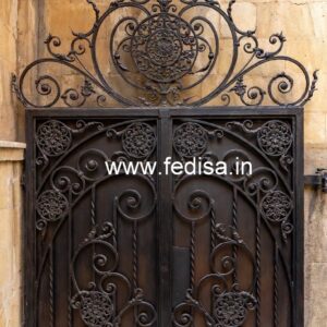 Laser Pattern Gate Grill Design for Elegant Houses No-2485