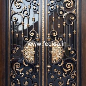 Modern Villa Entrance Gate Grill Design Inspiration No-2499