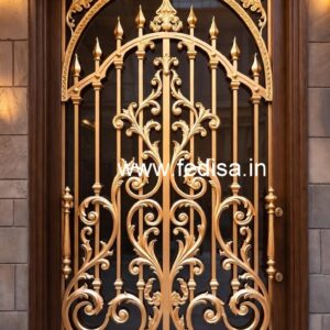 Latest Designer Gate Grill Design for Modern Homes No-2501