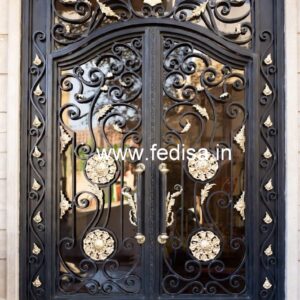 Premium Iron Gate Grill Design for Luxury Villas No-2504