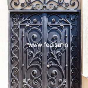Royal Metal Gate Grill Design for Home Entrance No-2509