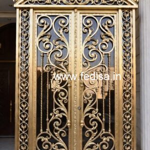 Attractive House Entrance Gate Grill Design No-2520