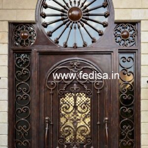 Artistic Villa Entrance Gate Grill Design Inspiration No-2528