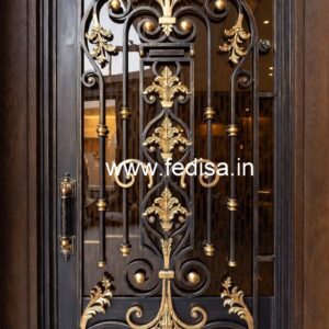 Fancy Modern Gate Grill Design for Main Entrance No-2530