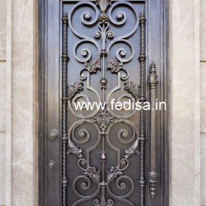 Attractive Steel Grill Gate Design for Elegant Homes No-2537