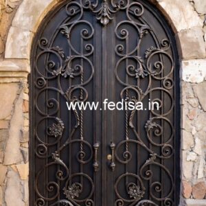 Elegant Security Gate Grill Design for Modern Houses No-2543