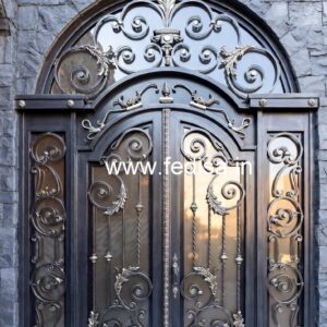 Modern Minimal Gate Grill Design for Elegant Homes No-2559
