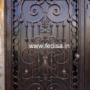 Stylish Front Elevation Grill Gate Design Inspiration No-2561