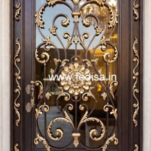 Decorative Steel Grill Gate Design for Luxury Homes No-2589