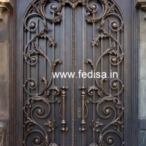 Modern Fancy Steel Gate Grill Design for Homes No-2594