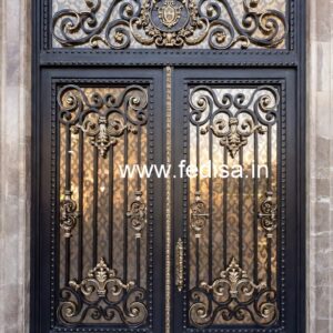 Artistic Luxury Grill Gate Design for Home Fronts No-2606