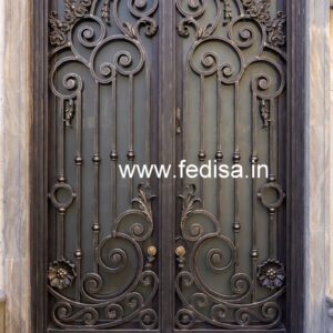 Elegant Modern Iron Gate Grill Design No-2607