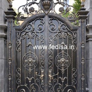 Stylish Entrance Grill Gate Design with Premium Finish No-2608