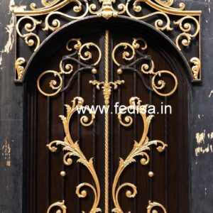 Luxury Decorative Iron Grill Gate Design No-2611