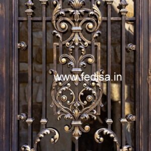 Beautiful Main Gate Grill Design for Stylish Houses No-2617