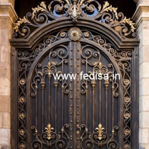 Decorative Sliding Gate Grill Design for Modern Homes No-2618