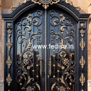 Stylish Exterior Entrance Gate Grill Design No-2622