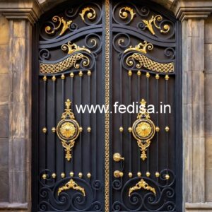 Premium Main Door Gate Grill Design for Homes No-2652