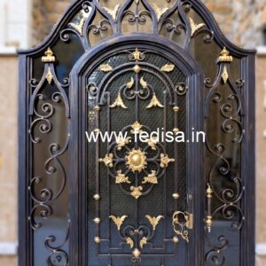 Premium Decorative Entrance Grill Gate Design No-2672