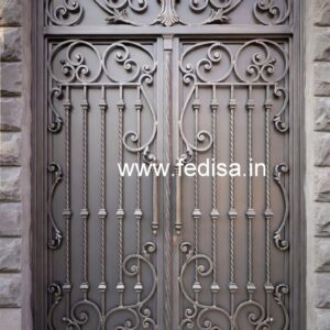 Artistic Front House Grill Gate Design Trends No-2673