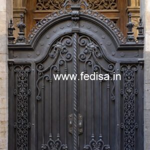Modern Exterior Steel Grill Gate Design No-2683
