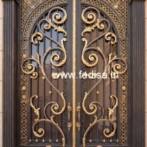 Beautiful Luxury Entrance Grill Gate Design No-2694