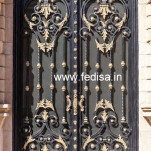 Artistic Decorative Steel Grill Gate Design Ideas No-2697