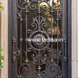 Beautiful Front Gate Grill Design for Indian Homes No-2708