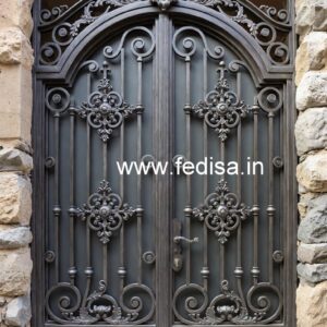 Unique Gate Grill Design Ideas for Luxury Villas No-2713