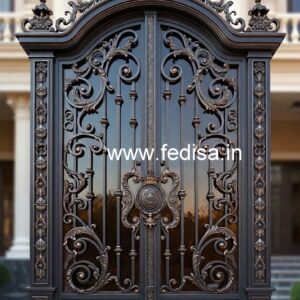 Laser Cut Gate Grill Design for Luxury Homes No-2736