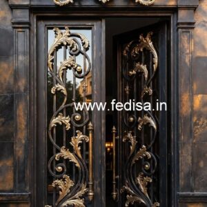 Modern House Gate Grill Design with Elegant Style No-2739