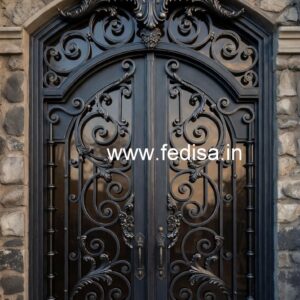 Designer Iron Gate Grill Design for Elegant Houses No-2746
