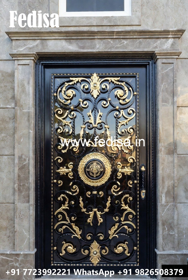 Grand Entrance Gate Grill Design for Luxury Villas No-2748