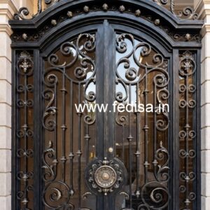 Architectural Gate Grill Design for Premium Homes No-2751