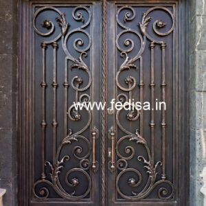 Black and Gold Gate Grill Design Inspiration No-2765