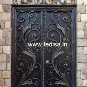 Modern Luxury Gate Grill Design for House Front No-2802