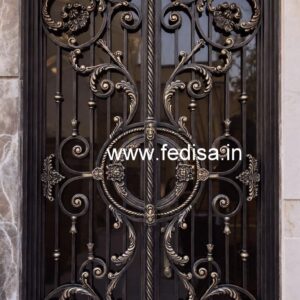 Decorative Front Gate Grill Design with Modern Style No-2806