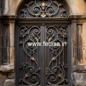Luxury Entrance Gate Grill Design for Stylish Homes No-2810
