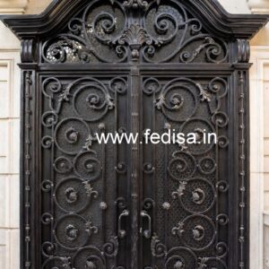 Artistic Villa Entrance Gate Grill Design Inspiration No-2828