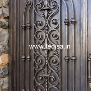 Elegant Decorative Grill Gate Design for Front Entrance No-2832