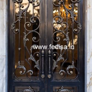 Modern Minimal Gate Grill Design for Elegant Homes No-2859