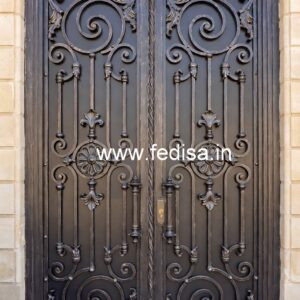 Modern Fancy Gate Grill Design for Elegant Houses No-2869