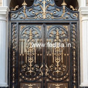 Decorative Sliding Gate Grill Design for Modern Homes No-2918