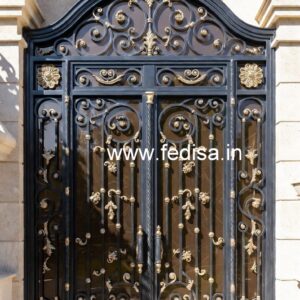 Contemporary Decorative Main Gate Grill Design No-2937