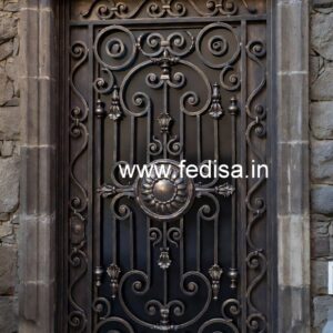 Stylish Decorative Entrance Gate Grill Design No-2946