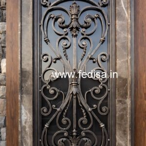 Luxury Iron Entrance Grill Gate Design No-2948